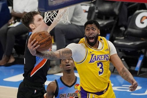 LAL vs OKC Dream11 Team Prediction Basketball, NBA Regular Season, Los Angeles Lakers vs Oklahoma City Thunder, 9 February