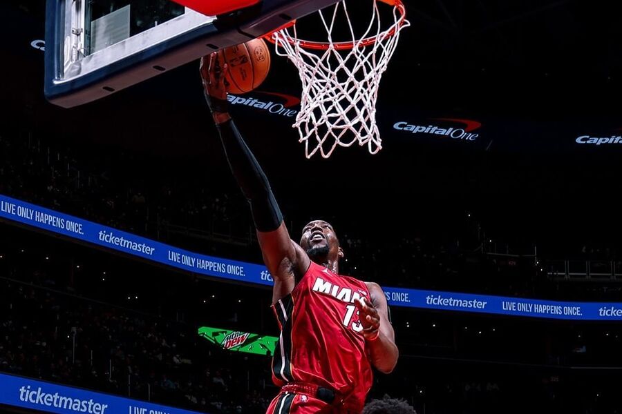 Bam Adebayo layup NOP vs MIA Dream11