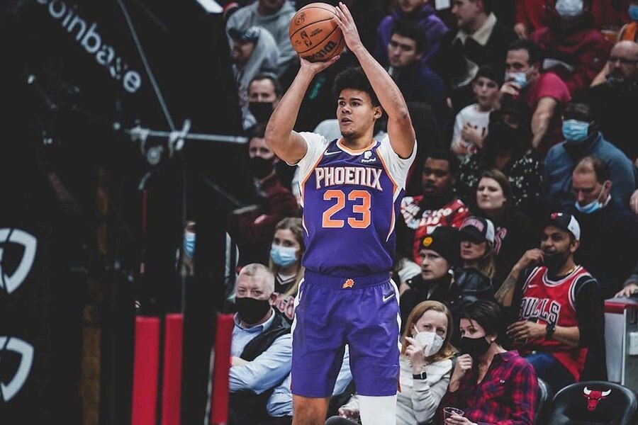 Cameron Johnson shooting PHX vs MIL Dream11