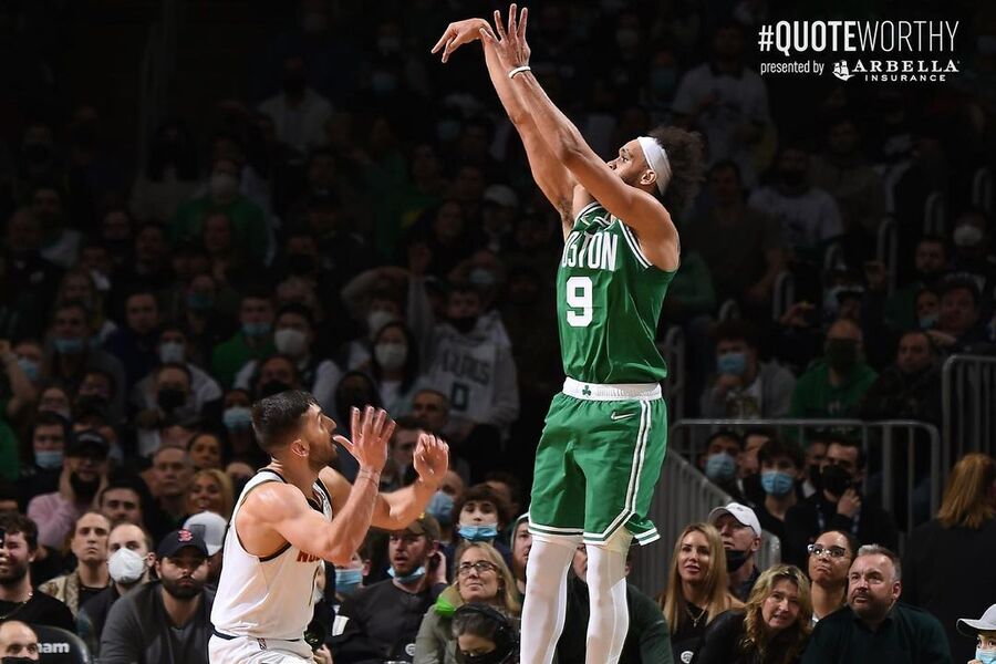 Derrick White shooting BOS vs ATL Dream11