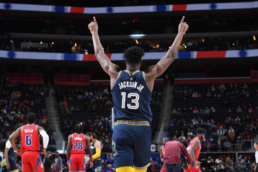 Jaren Jackson celebrating CHI vs MEM Dream11