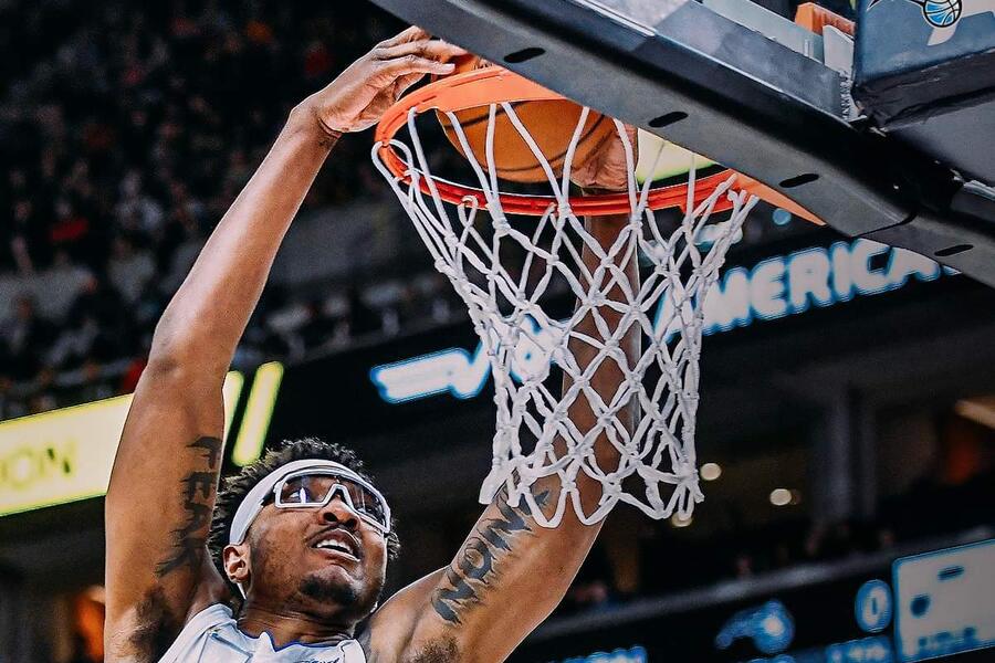 Wendell Carter Jr. dunking PHX vs ORL Dream11