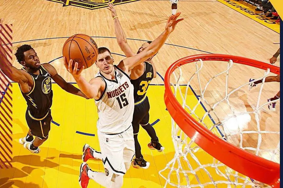 Nikola Jokic lay-up against Andrew Wiggins Stephen Curry DEN vs GSW Dream11