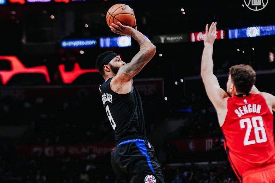 Marcus Morris fadeaway LAL vs LAC Dream11