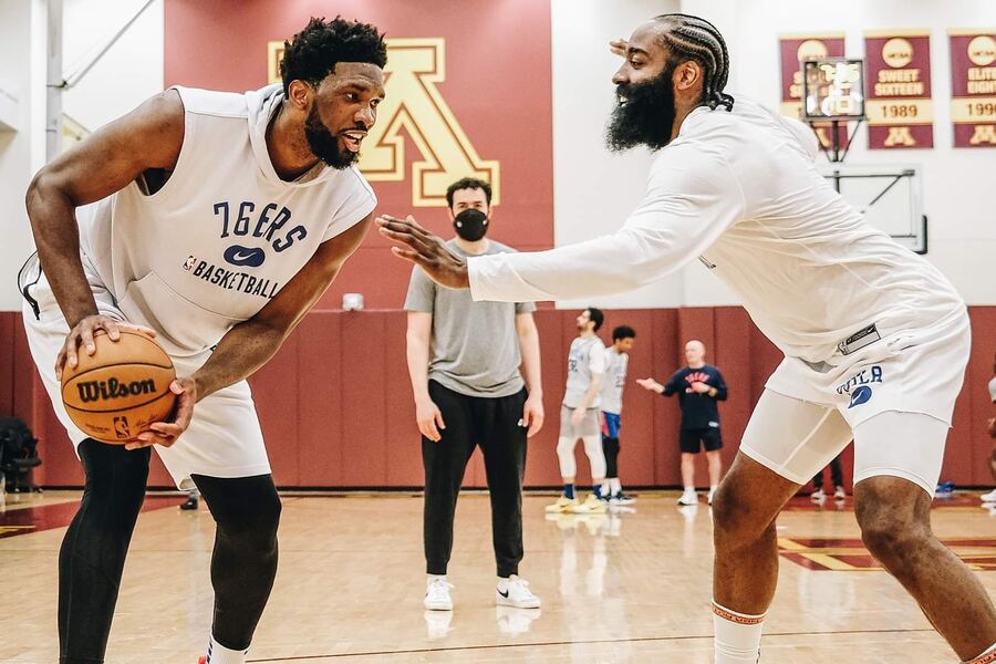 James Harden Joel Embiid MIN vs PHI Dream11