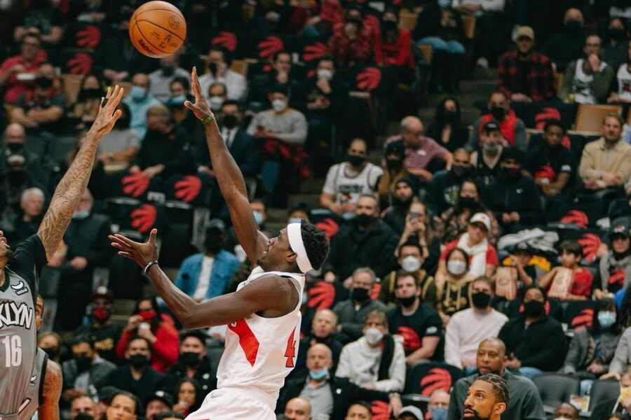 Pascal Siakam tough shot CLE vs TOR Dream11