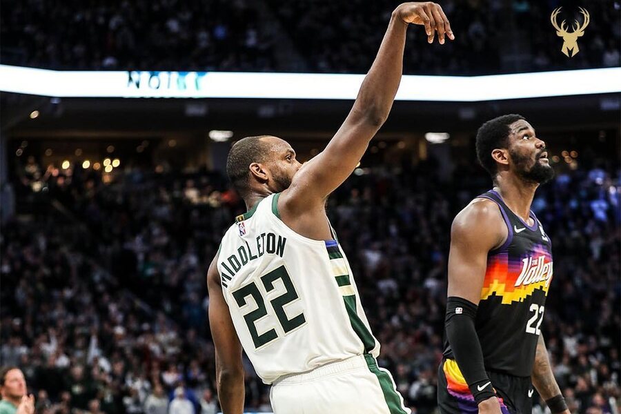 Khris Middleton three-point shooting OKC vs MIL Dream11