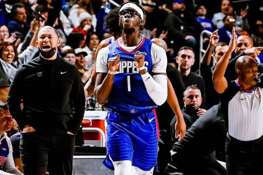 Reggie Jackson clapping LAC vs TOR Dream11