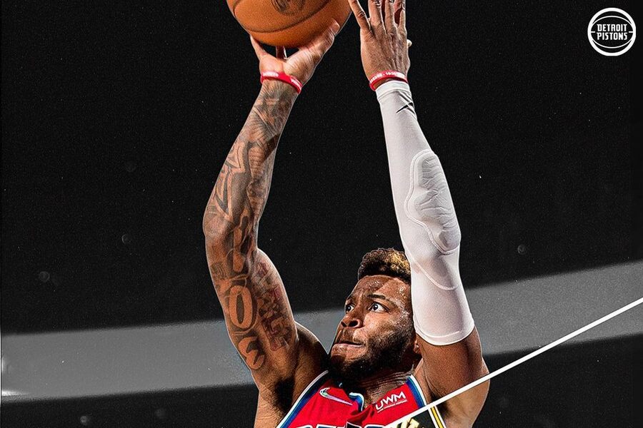 Saddiq Bey shooting ORL vs DET Dream11