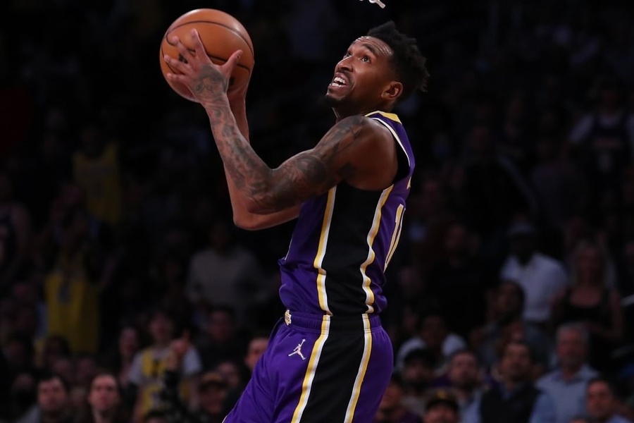 Malik Monk reverse dunk UTA vs LAL Dream11