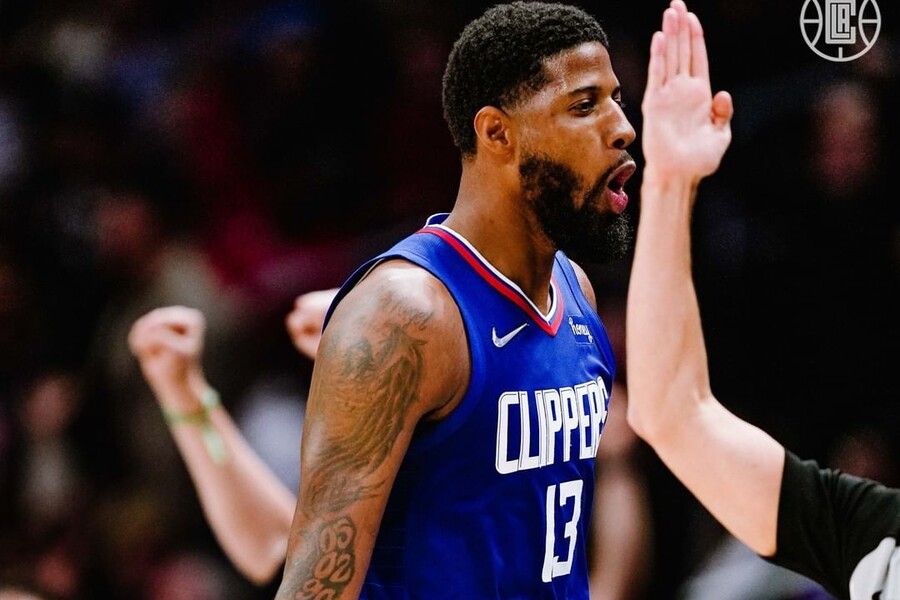 Paul George howling CHI vs LAC Dream11