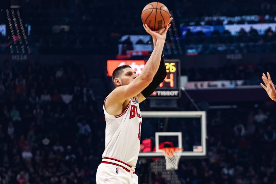 Nikola Vuicevic shooting CHI vs LAC Dream11