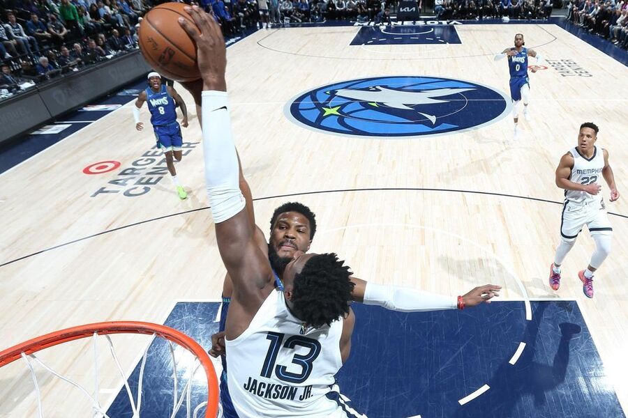 Jaren Jackson JR. blocking MEM vs MIN Dream11