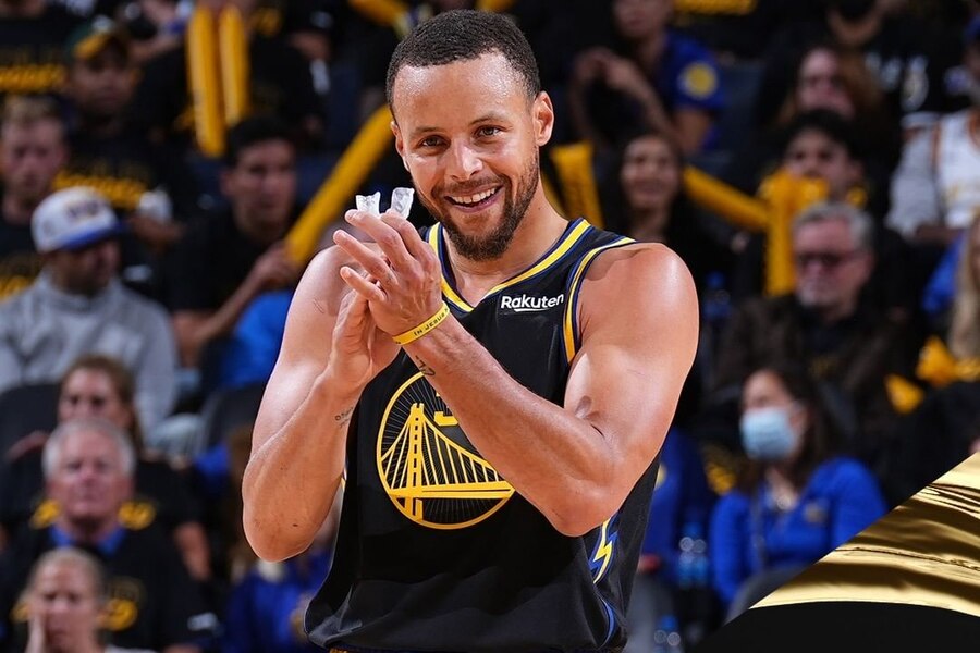 Stephenn Curry clapping MEM vs GSW Dream11