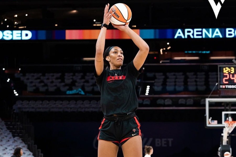 A'ja Wilson jumper SEA vs LVA Dream11