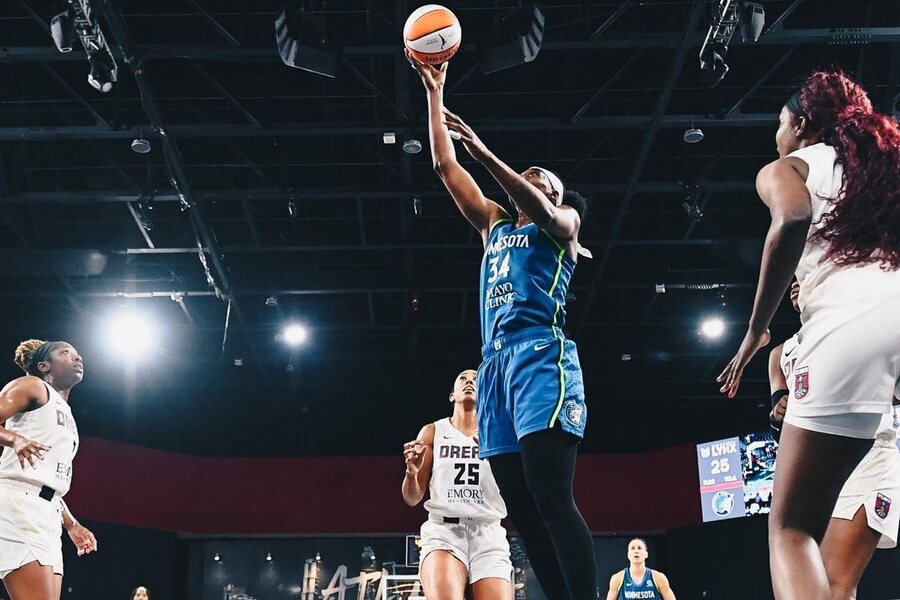 Sylvia Fowles lay-up NYL vs MIN Dream11