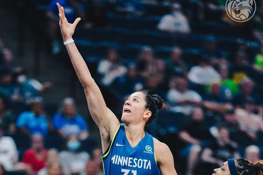 Nikolina Milic layup MIN vs SEA Dream11