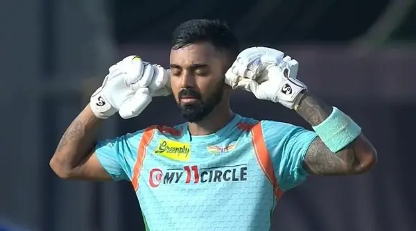 KL Rahul Century Celebration