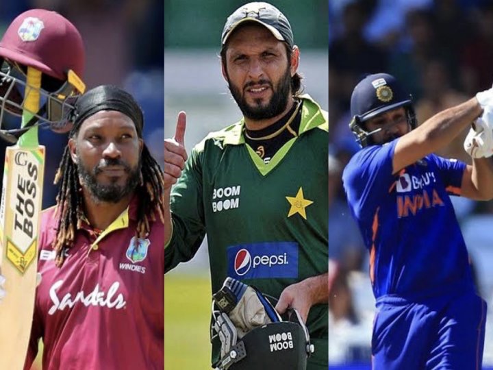 most sixes in international cricket