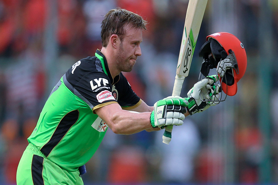 AB de Villiers century
