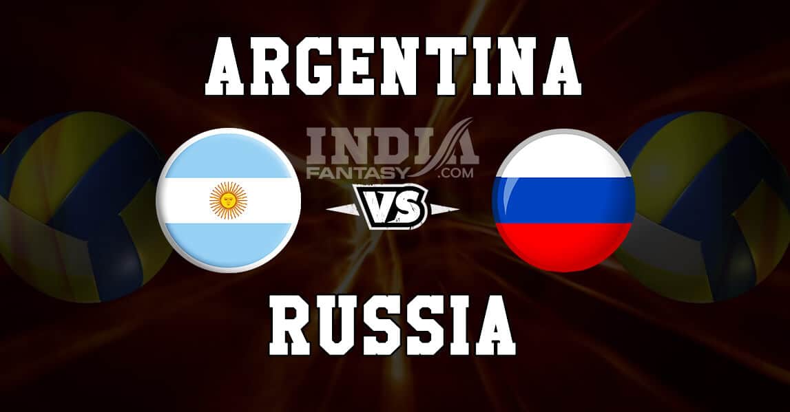 ARG vs RUS Dream11 Match Prediction| Men’s Volleyball World Cup 2019| News, Fantasy Team.