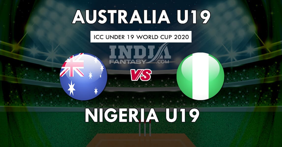AU-U19 VS NIG-U19 Dream11
