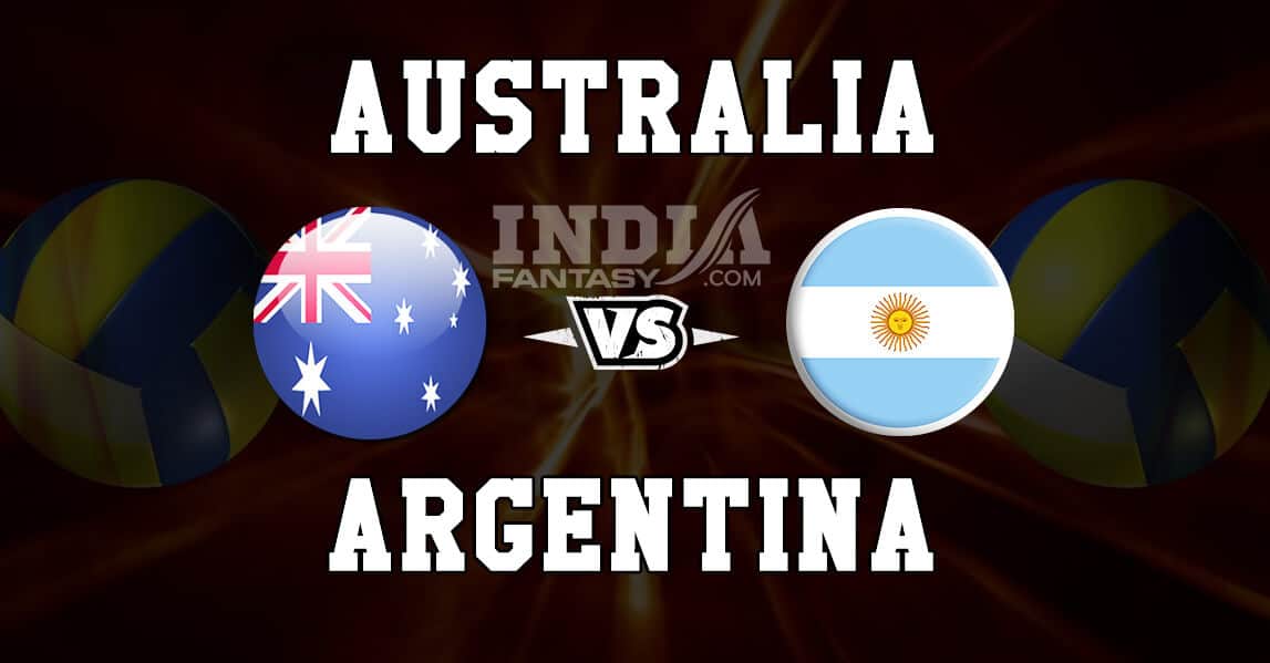 AUS vs ARG Dream11 Match Prediction| Men’s Volleyball World Cup 2019| News, Fantasy Team