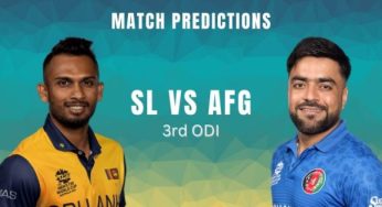 SL vs AFG Today Match Prediction for Sri Lanka vs Afghanistan 3rd ODI – Who Will Win SL vs AFG match?