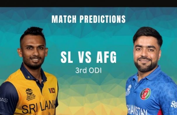 SL vs AFG 3rd ODI Today Match Prediction
