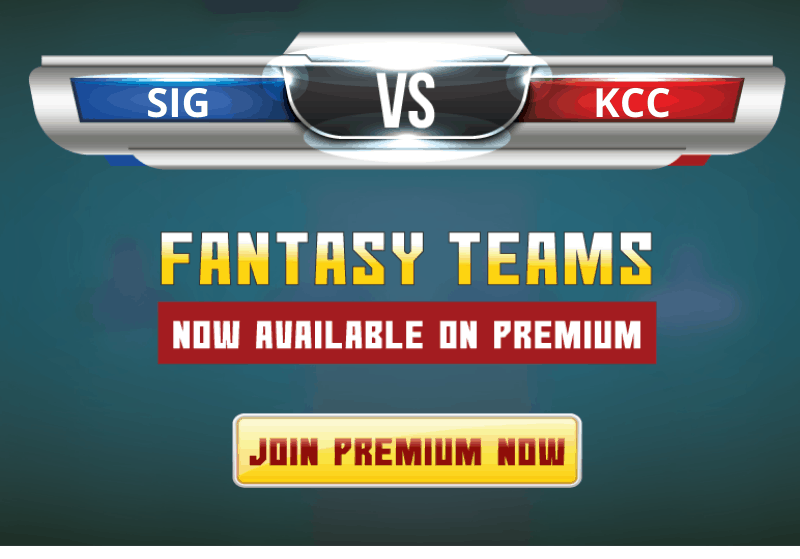SIG vs KCC Dream11