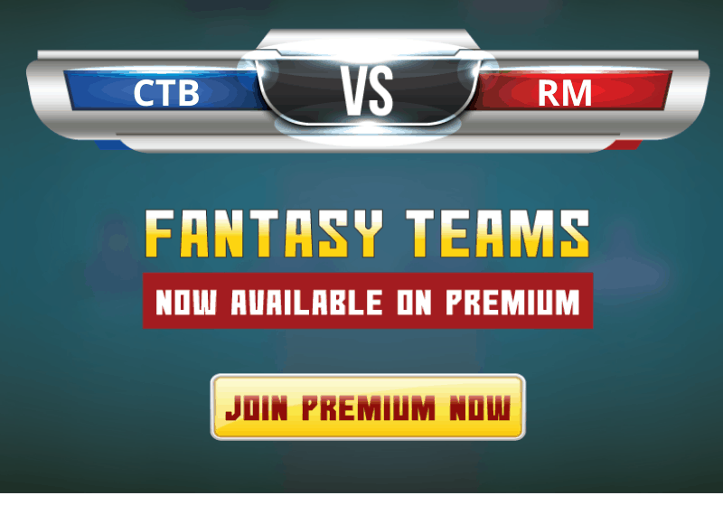 CTB vs RM Dream11
