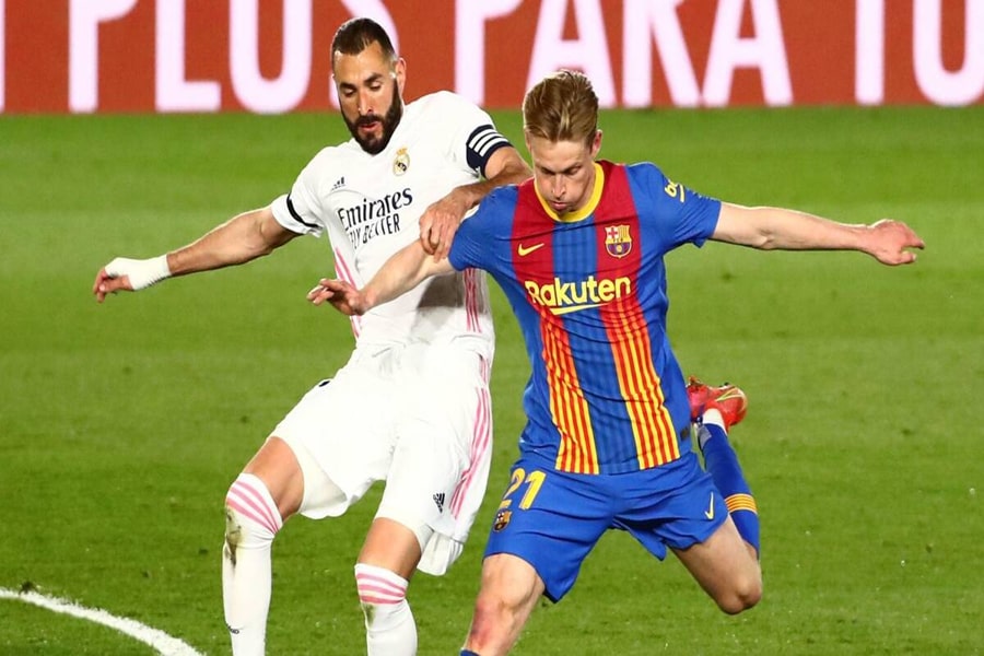 BAR vs RM Dream11 Team Prediction Tips for Barcelona vs Real Madrid Laliga Live Score October 24