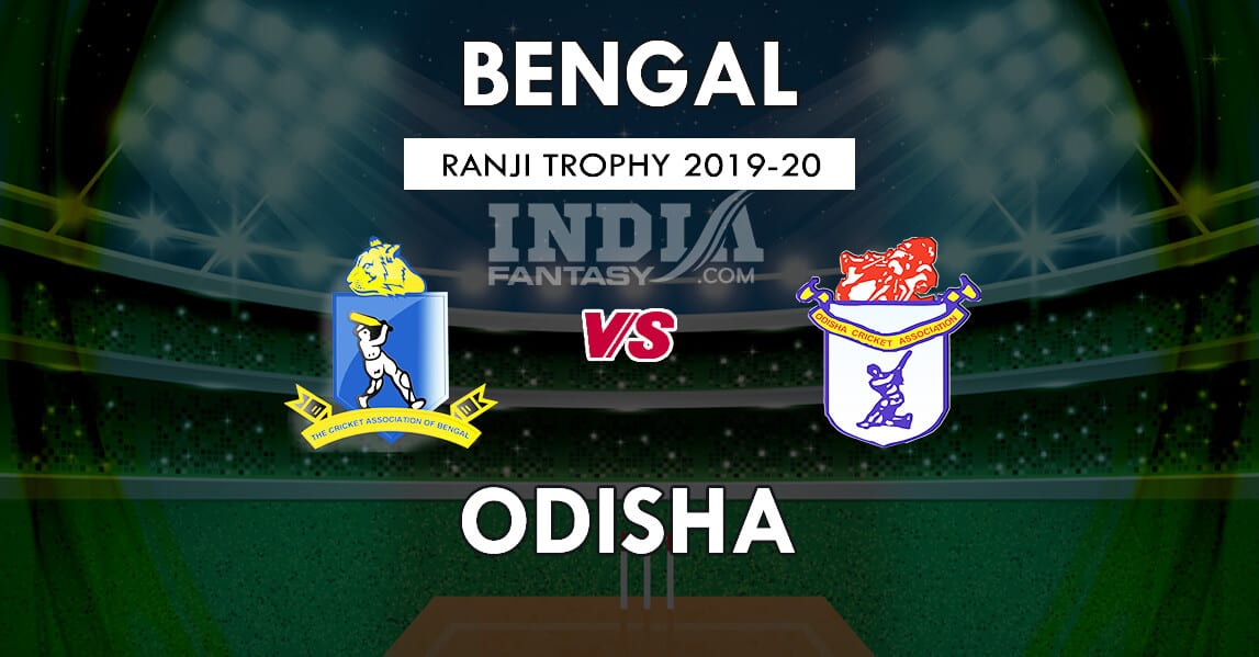 BEN v ODS Dream11 Match Prediction | Ranji Trophy 2019-20 | Team News