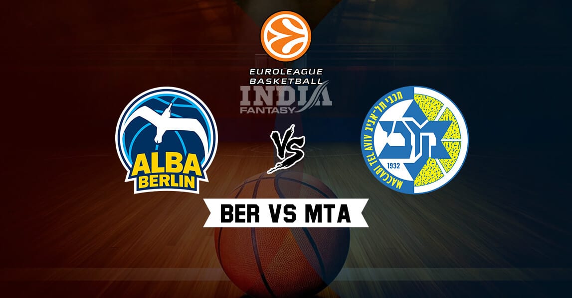 BER VS MTA Dream11