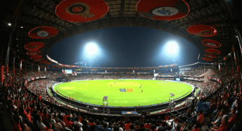 Bengaluru Cricket Stadium: M Chinnaswamy Ground