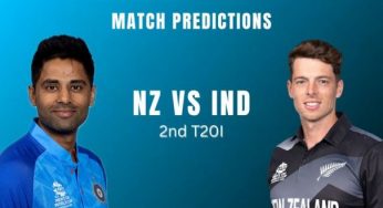 NZ vs IND Today Match Prediction for New Zealand vs India 2nd T20I – Who Will Win NZ vs IND match?