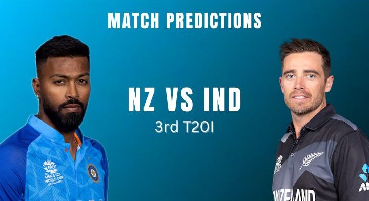 NZ vs IND 3rd T20I Today Match Prediction