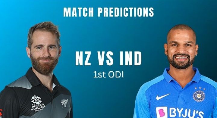 NZ vs IND 1st ODI Today Match Prediction