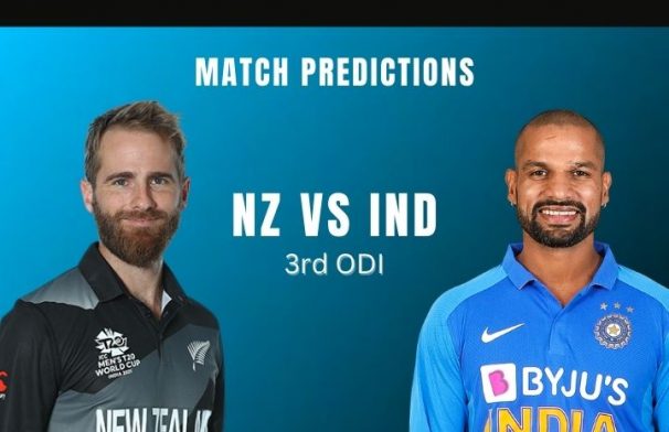 NZ vs IND 3rd ODI Today Match Predictions
