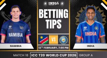 IND vs NAM Today's Match Prediction