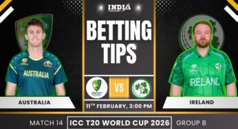 AUS vs IRE Today's Match Prediction