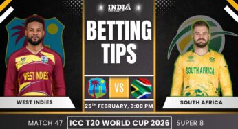 WI vs SA Today's Match Prediction