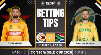 ZIM vs SA Today's Match Prediction