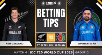 NZ vs AFG Today's Match Prediction