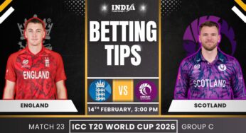 ENG vs SCO Today's Match Prediction