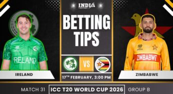 IRE vs ZIM Today’s Match Prediction