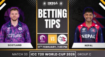 SCO vs NEP Today's Match Prediction