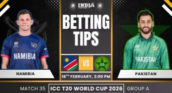 PAK vs NAM Today's Match Prediction