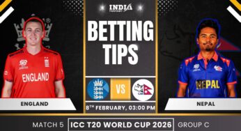 ENG vs NEP Today's Match Prediction