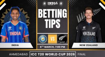 IND vs NZ Today's Match Prediction